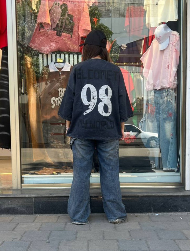 تیشرت سنگ شور طرح 98
